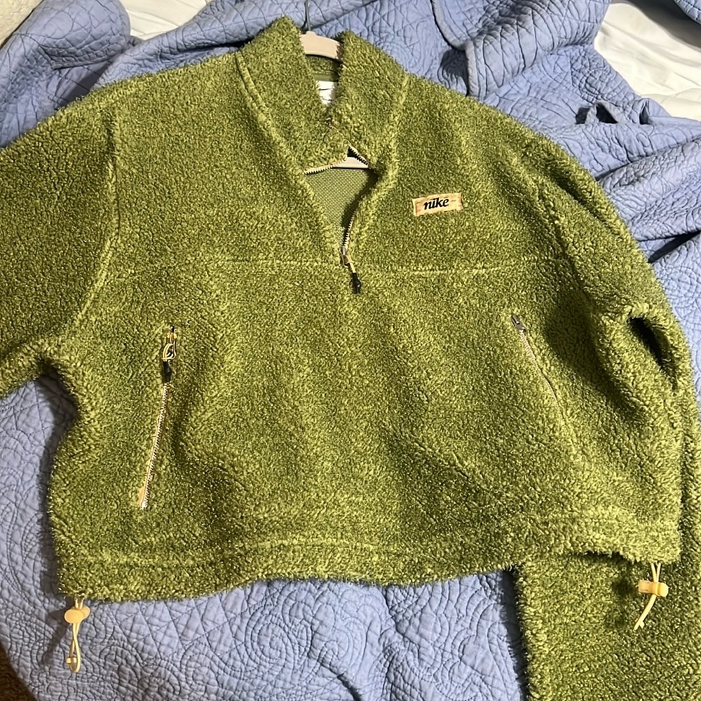 Fluffy Nike pull over